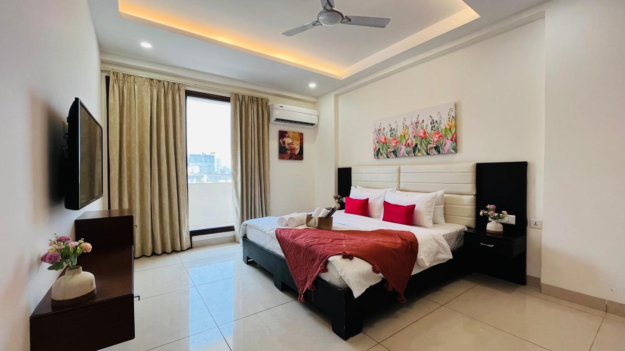 Olive Service Apartments - Golf Course Road Gurgaon Dış mekan fotoğraf
