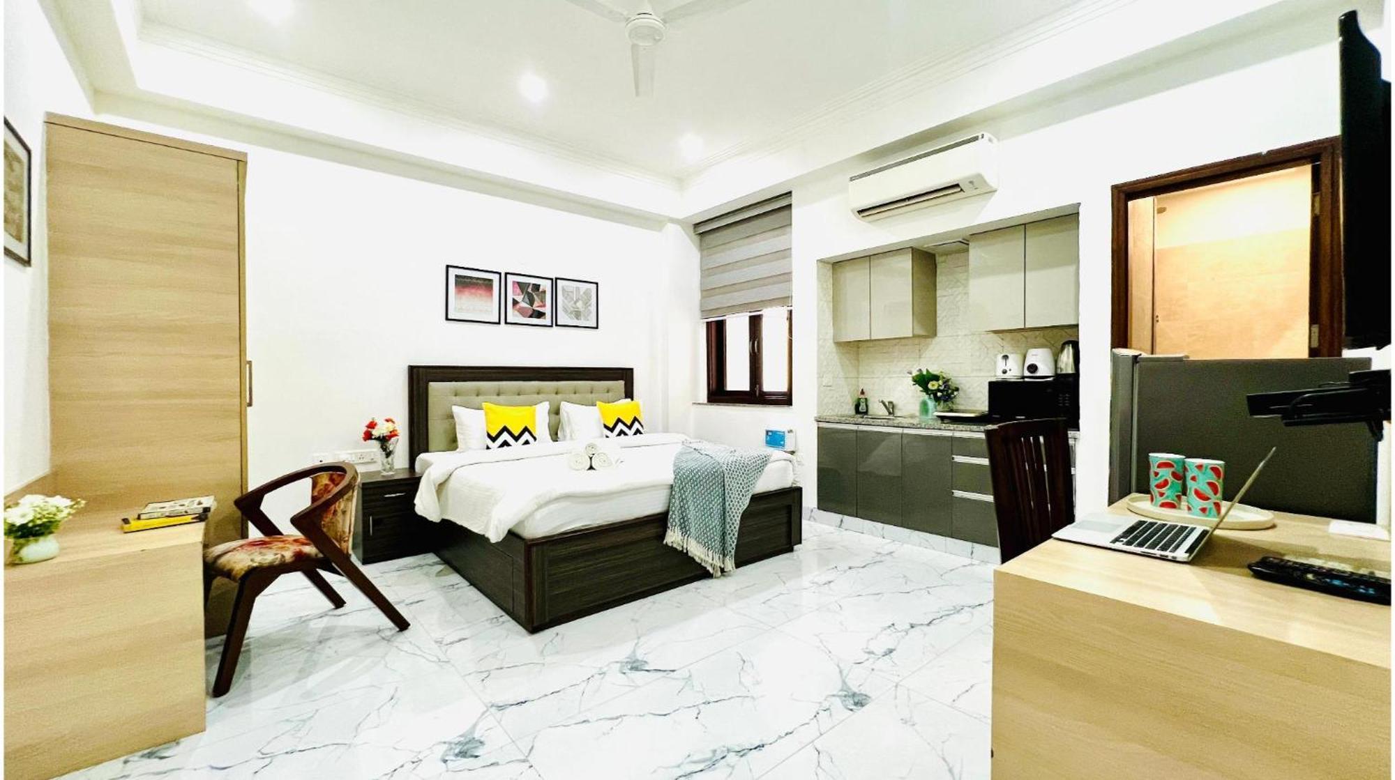 Olive Service Apartments - Golf Course Road Gurgaon Dış mekan fotoğraf